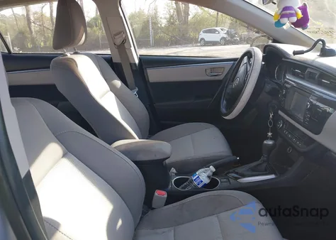 2015 Toyota Corolla Le from USA, damaged, VIN 2T1BURHE7FC451927